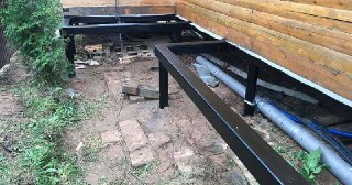 Заказать усиление фундамента винтовыми сваями в Тара под ключ от 12318 руб.